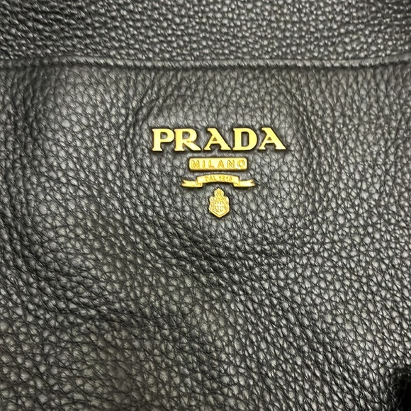 Prada Vitello Pebble Daino Medium Satchel - Picture 6 of 17